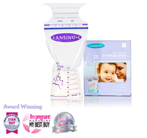 Lansinoh Breast Milk Storage Bags (25's or 50's)