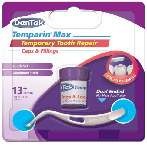 Dentek Temporary Tooth Repair Kit Cement Tooth Fillings Caps