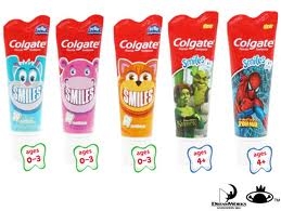 Colgate Smiles Toothpaste Range